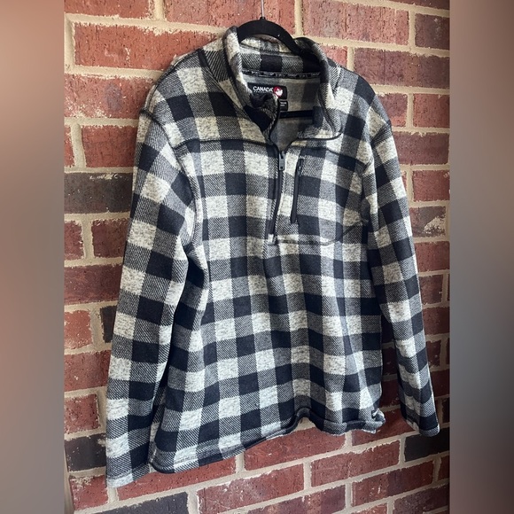 Canada Weathergear Plaid Pullover Size XL - Picture 4 of 9